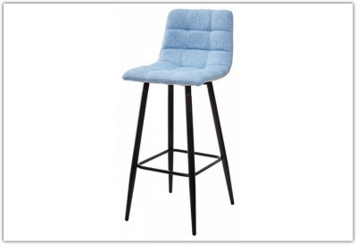 Барный стул SPICE TRF-10 небесно-голубой ткань