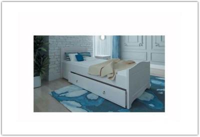 Кровать с ящиком Милано(массив)