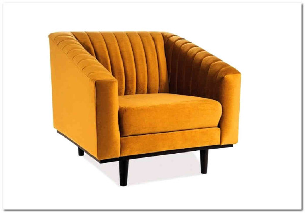 Кресло ASPREY 1 Velvet Bluvel 68  Signal (карри) заказать по цене 60 135 руб. в Волгограде