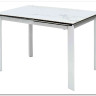 Стол CORNER 120 MATTE STATUARIO керамика/ белый каркас заказать по цене 60 165 руб. в Волгограде