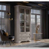 Шкаф-витрина Stylius (Стилиус) B169-REG2W2S BRW заказать по цене 46 180 руб. в Волгограде