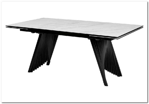 Стол IVAR 180 MARBLES KL-99 Белый мрамор итальянская керамика заказать по цене 124 700 руб. в Волгограде