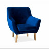 Кресло Signal NORDIC 1 Velvet Bluvel 86 (синий) заказать по цене 43 923 руб. в Волгограде