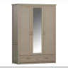 Шкаф с зеркалом Классик SZF2D1L2S глиняный серый БРВ заказать по цене 105 620 руб. в Волгограде