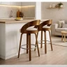 Стул барный Halmar H-110 (кремовый/ореховый) заказать по цене 17 259 руб. в Волгограде