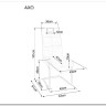 Стул кухонный Signal Axo Bluvel14 (темно-серый) заказать по цене 9 676 руб. в Волгограде