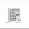 Тумба Stylius (Стилиус) B169-KOM1W1B3S BRW заказать по цене 33 940 руб. в Волгограде