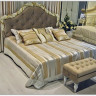 Купить Кровать с мягким изголовьем 180*200 Romantic R418-K02-AG-B01 с доставкой по России по цене производителя можно в магазине Другая Мебель в Волгограде