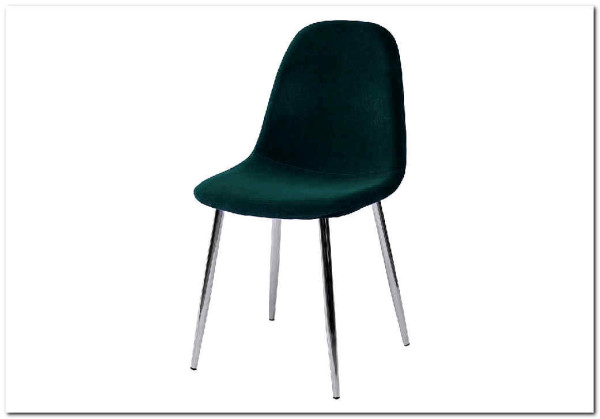 Стул PESCARA UF910-14 DARK GREEN велюр заказать по цене 3 900 руб. в Волгограде