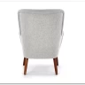 Кресло BISHOP  Halmar (светло-серый/орех) заказать по цене 41 016 руб. в Волгограде