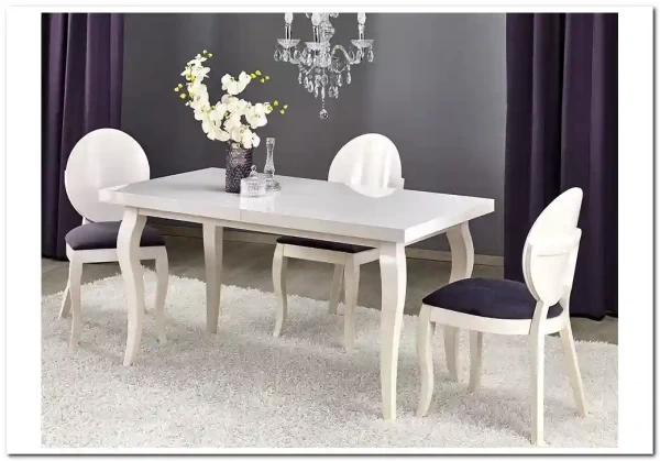 Стол обеденный Halmar MOZART 160 раскладной (белый) заказать по цене 75 288 руб. в Волгограде