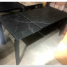Стол CORNER 120 MATT BLACK MARBLE SOLID CERAMIC / BLACK, DISAUR заказать по цене 53 750 руб. в Волгограде