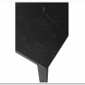 Стол CORNER 120 MATT BLACK MARBLE SOLID CERAMIC / BLACK, DISAUR заказать по цене 53 750 руб. в Волгограде