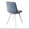 Стул DAIQUIRI BLUVEL-06 BLUE / белый каркас, велюр заказать по цене 4 050 руб. в Волгограде