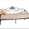 Купить Кровать Federica (mod. AT-881) 90*200 см (Day bed), красный дуб/черный с доставкой по России по цене производителя можно в магазине Другая Мебель в Волгограде