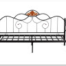 Купить Кровать Federica (mod. AT-881) 90*200 см (Day bed), красный дуб/черный с доставкой по России по цене производителя можно в магазине Другая Мебель в Волгограде
