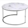 Комплект Signal ATLANTA B, 2 стола журнальных (эффект белого мрамора/хром) заказать по цене 30 330 руб. в Волгограде