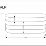 Пуф Halmar CALPI (бежевый) заказать по цене 22 688 руб. в Волгограде