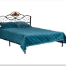 Купить Кровать Federica (mod. AT-881) 160*200 (Queen bed), красный дуб/черный с доставкой по России по цене производителя можно в магазине Другая Мебель в Волгограде