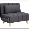 Диван BILLY VELVET TAP.139  Signal (серый/бук) заказать по цене 50 786 руб. в Волгограде