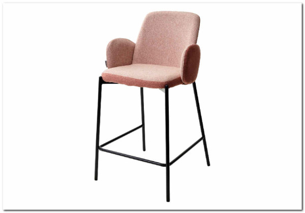 Полубарный стул NYX (H=65cm) VF109 розовый / VF110 брусничный заказать по цене 9 225 руб. в Волгограде