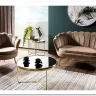 Диван SIGNAL CAMELLIA 2 Velvet Bluvel 14 (серый/золотой) заказать по цене 42 092 руб. в Волгограде
