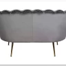 Диван SIGNAL CAMELLIA 2 Velvet Bluvel 14 (серый/золотой) заказать по цене 42 092 руб. в Волгограде