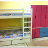 Двухъярусная кровать В-КР-040 80х190 Тимберс Кидс (массив сосны) по цене 37 900 руб. в магазине Другая Мебель в Волгограде