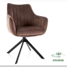 Стул кухонный Signal AZALIA Velvet Bluvel 38 поворотный (капучино/черный) заказать по цене 20 033 руб. в Волгограде