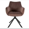 Стул кухонный Signal AZALIA Velvet Bluvel 38 поворотный (капучино/черный) заказать по цене 20 033 руб. в Волгограде