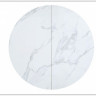 Стол TRENTO 120 HIGH GLOSS STATUARIO Белый мрамор глянцевый, керамика/ белый каркас заказать по цене 73 620 руб. в Волгограде