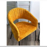 Стул SNUG 3018-08 горчичный, шенилл / черный каркас, DISAUR заказать по цене 6 720 руб. в Волгограде