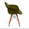 Кресло Secret De Maison CINDY SOFT (EAMES) (mod. 101) зеленый (HLR 54)/натуральный заказать по цене 7 720 руб. в Волгограде