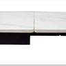 Стол LIVORNO 180 MATT WHITE MARBLE SOLID CERAMIC / BLACK заказать по цене 88 950 руб. в Волгограде