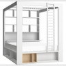 Купить Кровать со шкафом библиотечным и балдахином с основанием 160x200 4You by VOX с доставкой по России по цене производителя можно в магазине Другая Мебель в Волгограде