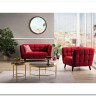 Диван CASTELLO 2 Velvet Bluvel 19  Signal (черный) заказать по цене 84 495 руб. в Волгограде