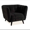 Диван CASTELLO 2 Velvet Bluvel 19  Signal (черный) заказать по цене 84 495 руб. в Волгограде