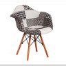 Кресло Secret De Maison CINDY SOFT (EAMES) (mod. 101) black/white (черный/белый) заказать по цене 7 720 руб. в Волгограде