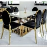 Стул кухонный SIGNAL KING Velvet Bluvel 19 (черный/золотой) заказать по цене 18 286 руб. в Волгограде