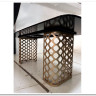 Стол CHIAVARI 220 KL-116 Черный мрамор матовый, итальянская керамика / бронзовый, DISAUR заказать по цене 96 480 руб. в Волгограде