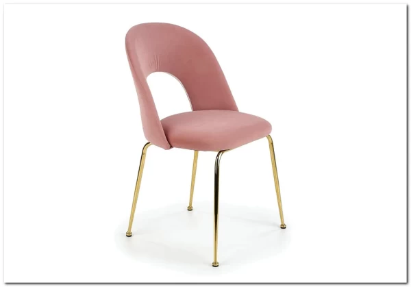 Стул кухонный Halmar K385 (светло-розовый/золотой) заказать по цене 11 746 руб. в Волгограде