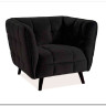 Кресло CASTELLO 1 Velvet Bluvel 19  Signal (черный) заказать по цене 64 889 руб. в Волгограде