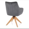 Стул кухонный Signal AZALIA D Velvet Bluvel 14 поворотный (серый/дуб) заказать по цене 21 209 руб. в Волгограде