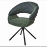 Стул EMBER 360 град. поворот. 7525-156 Зеленый, велюр/ ENJOY-355 Зеленый, ткань/ Черный, ®DISAUR заказать по цене 14 400 руб. в Волгограде
