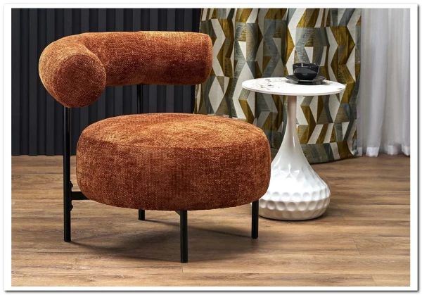 Кресло HALMAR HAZARD корица/черный заказать по цене 27 511 руб. в Волгограде