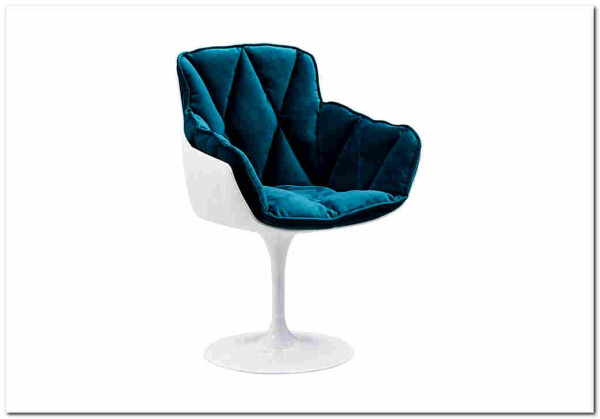 Кресло DС-1571D Marin blue fabric 7033-29 заказать по цене 25 800 руб. в Волгограде