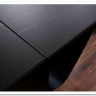 Стол обеденный Signal SALVADORE Ceramic 160 раскладной (черный Sahara Noir/черный мат) заказать по цене 136 583 руб. в Волгограде