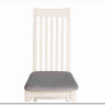 Стул DOLCE мягкое сидение бук, ivory white, велюр Tenerife Ultimate grey заказать по цене 9 920 руб. в Волгограде