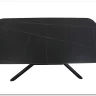 Стол обеденный Signal VECTOR Ceramic 160 (черный/черный) заказать по цене 79 220 руб. в Волгограде
