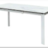 Стол CORNER 120 MATTE STATUARIO Белый мрамор матовый керамика, стекло/ белый каркас заказать по цене 59 400 руб. в Волгограде